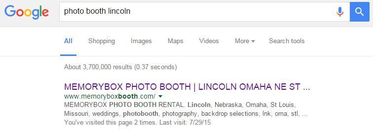 Protected: How MemoryBox Photo Booth got to #1 on Google in Lincoln, Nebraska