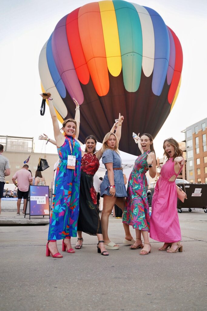 event photography using facial recognition in downtown lincoln nebraska