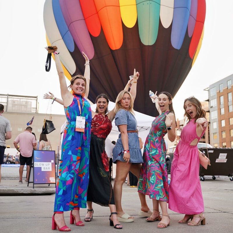 event photography using facial recognition in downtown lincoln nebraska